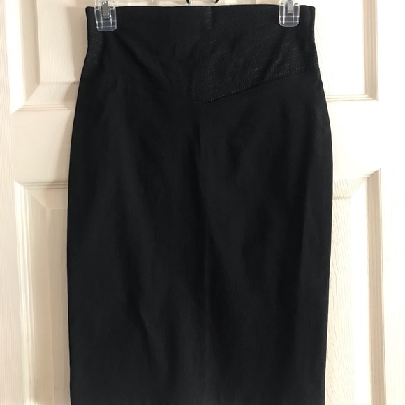 Mandee Medium Black Pencil Skirt - Picture 1 of 6